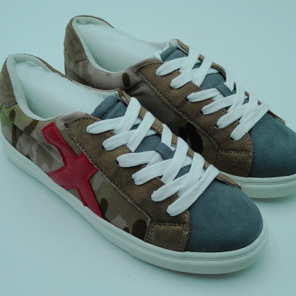 Party Women's‎ Casual Fashion X-Ray Camouflage Shoes Size 8